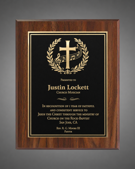 Bucknall Gold Engraved